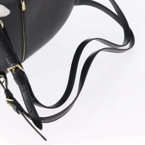 LOUIS VUITTON Epi Mabillon Backpack Black main image 11